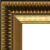 Golden Frame with Ridges